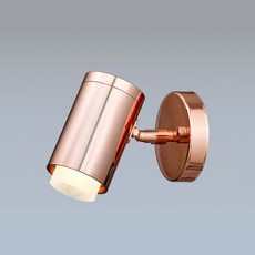 LED COB圓柱壁燈8W BK232, 玫瑰金 (3000K)