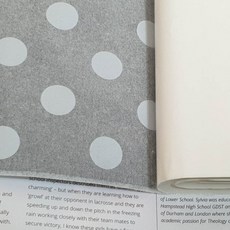 데코박스 습자지 2절 200매입, 도트 흰색, 1세트