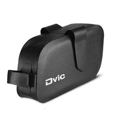 Dvic 緊湊型自行車馬鞍包, 黑色的, 1個
