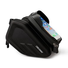 Dvic Cool Change Hard Pack 自行車上管包, 黑色的, 1個