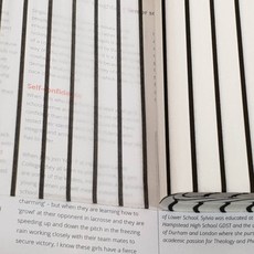 데코박스 습자지 8절 400매입, 잔스트라이프 검정, 1세트