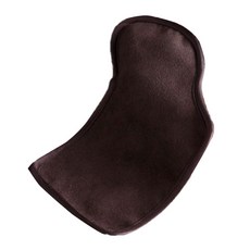 Bagon 超細纖維小提琴中提琴腮托套 側邊款 小提琴 3/4~1/2, 棕色, 1個