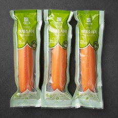 새로미어묵 내츄럴 야채 소시지, 200g, 3개