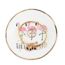 JCP 插畫珠寶托盤 紅鶴, 1個