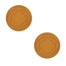 JH Company皮革網狀吊掛花盆支架 2入, 駱駝