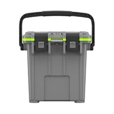 PELICAN 派力肯 保冷箱 20QT, 深灰色+綠色, 18L