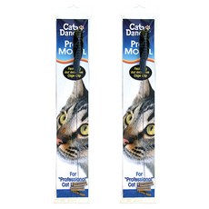 CatDancer 用於專業籠固定的 Cat Wire 釣魚竿玩具, 混色, 2個