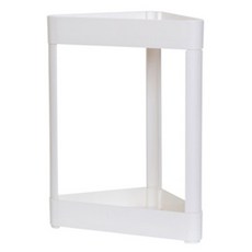 簡約三角置物架收納架, 白色的, 1個