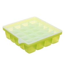 SiliPot 20格矽膠製冰盒, 綠色