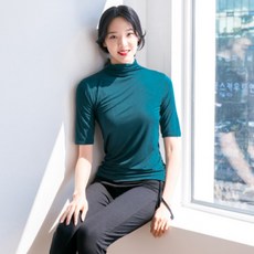 韓國舞蹈練習穿第 5 部分頸部 T恤