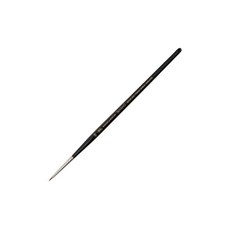 WINSOR&NEWTON 溫莎牛頓 Series 7 Kolinsky專家級貂毛圓頭水彩筆, 000 號, 1個