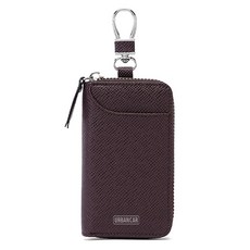 URBAN CAR 車用時尚鑰匙圈卡片鑰匙包, 棕色