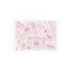 Sengjigoods 烘焙塗層包裝紙 WP02 甜麵包店, 1件, 500件