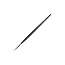 WINSOR&NEWTON 溫莎牛頓 Series 7 Kolinsky專家級貂毛圓頭水彩筆, 1號, 1個