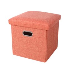 簡便收納椅 38*38*38cm, 橘子