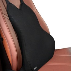 URBAN CAR 車用乳膠記憶棉靠背墊 一般型, 黑色