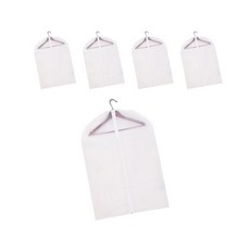 透明衣服防塵罩 L號, 1件, 5個