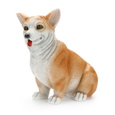 JH Company 居家裝飾 威爾斯柯基存錢筒, 棕色, 1個