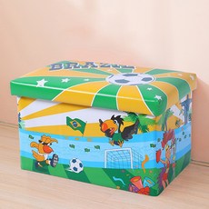 卡通插圖儲物凳 49 x 31 x 49cm, TYPE09