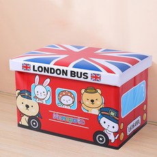 卡通插圖儲物凳 49 x 31 x 50cm, TYPE10