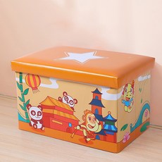 卡通插圖儲物凳 49 x 31 x 46cm, TYPE06