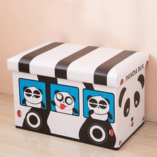 可愛的插圖儲物凳 49 x 31 x 40cm, TYPE10