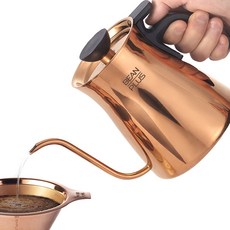 BEANPLUS 鈦大衣咖啡滴壺 900ml, 玫瑰金, 1入