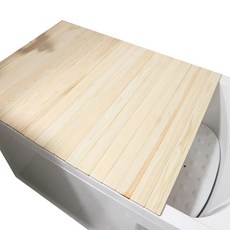 日本橡木折疊浴缸蓋 XL號, 混色, 1個