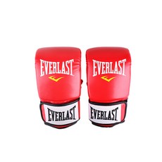 EVERLAST 專業拳擊手套 2入, 紅色的