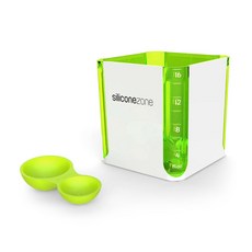 siliconezone 量具 SZ11KS11663AC + 量勺, 綠色
