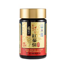 6年根黃金紅蔘濃縮液+提袋, 240克, 1個
