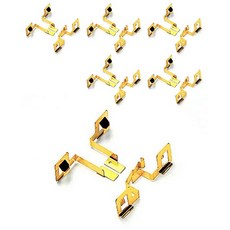 TAMIYA MS/MA 終端 15360, 黃金, 6套