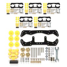 TAMIYA MA 底盤基本調整部件套組 15476, 混色, 6套