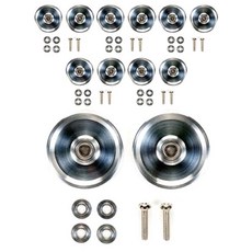 TAMIYA HG 19mm 鋁製軸承滾子無環 15464, 單色, 6套