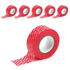 TAMIYA 田宮 迷你四驅車多功能膠帶 20mm 95554, 紅色, 6個
