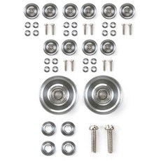 TAMIYA 田宮 13mm 鋁製培林導輪 15437, 單一顏色, 6套