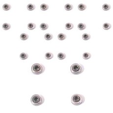 TAMIYA 內六角球軸承 15287 4p, 單色, 6個