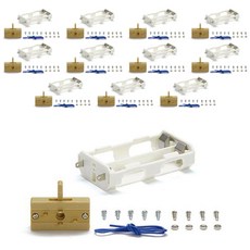 TAMIYA AA 電池開關盒 70151, 混色, 12套