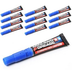 TAMIYA 氟素潤滑油脂, 混色, 12個