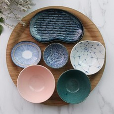 뉴바로크 혼밥 세트 6p, 혼합색상, 6종