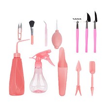 園藝工具 12件組 F款 09藍色, 1套