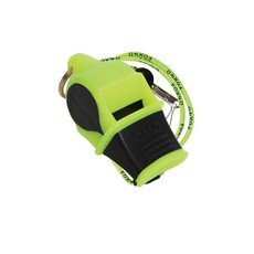 FOX40 Sonic Blast CMG 多裁判口哨 9203 + 口哨線, NYEL + BLK, 1個