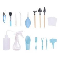 C型 藍色 園藝 16件組, 1套