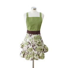 Green&Art Yeoeun 圍裙, 綠色, 1個