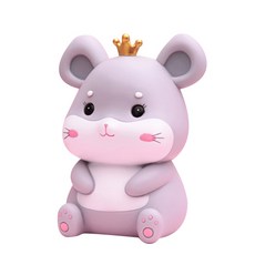 JHCompany 로얄 마우스 저금통 S, 그레이, 1개