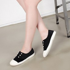 여성 므거거 컴포트 진주캐주얼화