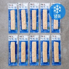 하림 e닭 닭가슴살 리얼바 (냉동), 80g, 1개입, 10개