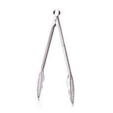 Cuisipro 不銹鋼折疊燒烤鉗 747304 45cm, 銀, 1個