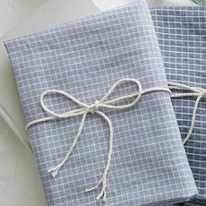 布料農場 Merry 格紋布料, 藍色