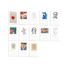 melting studio 亨利·馬蒂斯 2021 年迷你海報日曆, 混色, 1個